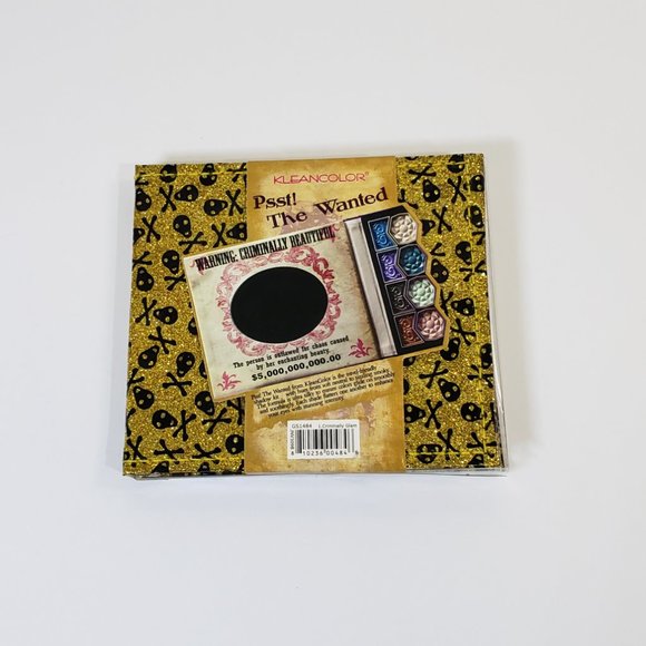 Kleancolor Psst! The Wanted Eyeshadow Palette - Criminally Glam - Picture 8 of 9